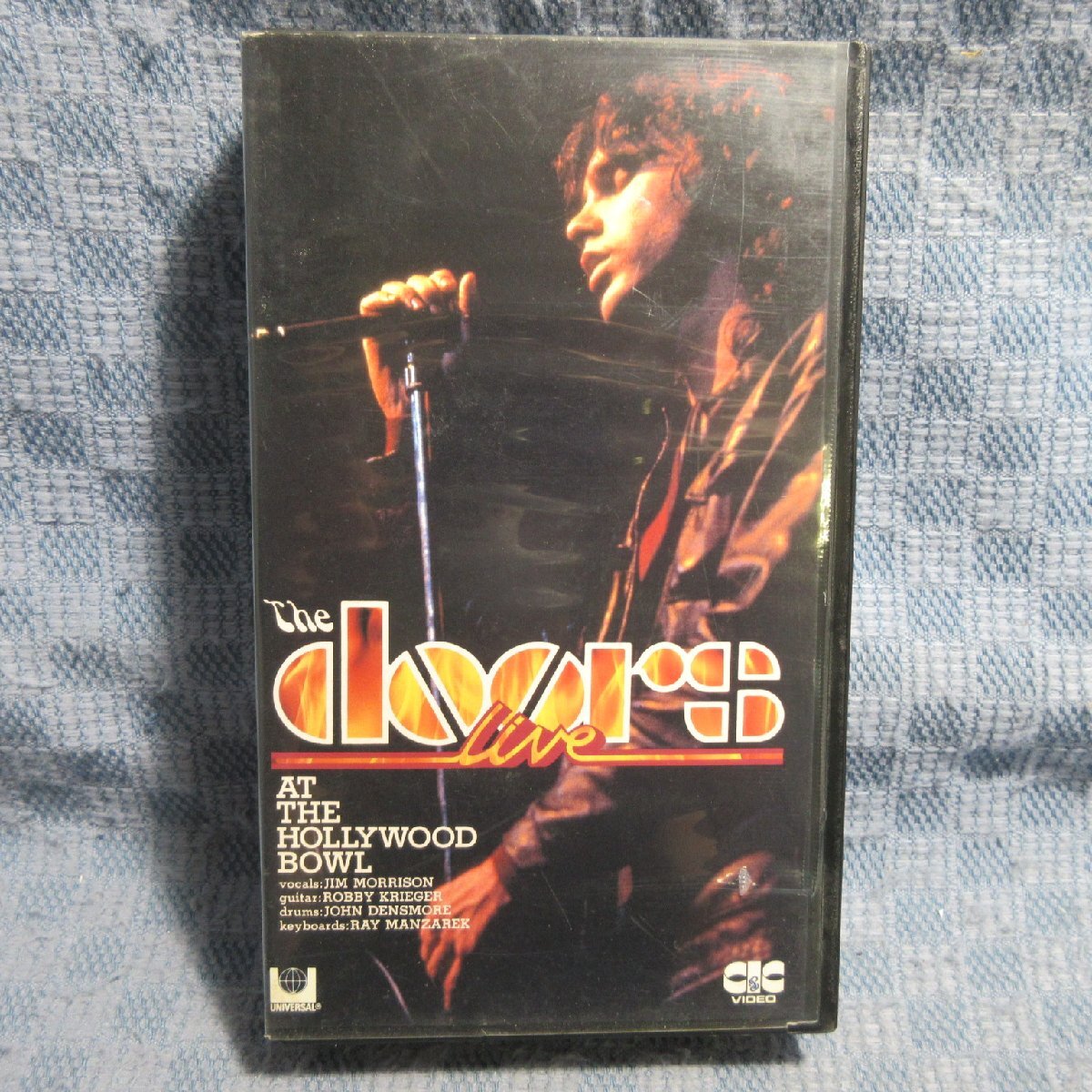 MA018●USL 20118「ドアーズ(The Doors)/ライブ・アット・ハリウッド・ボウル(AT THE HOLLYWOOD BOWL)」VHSビデオ レンタル落ち拍卖