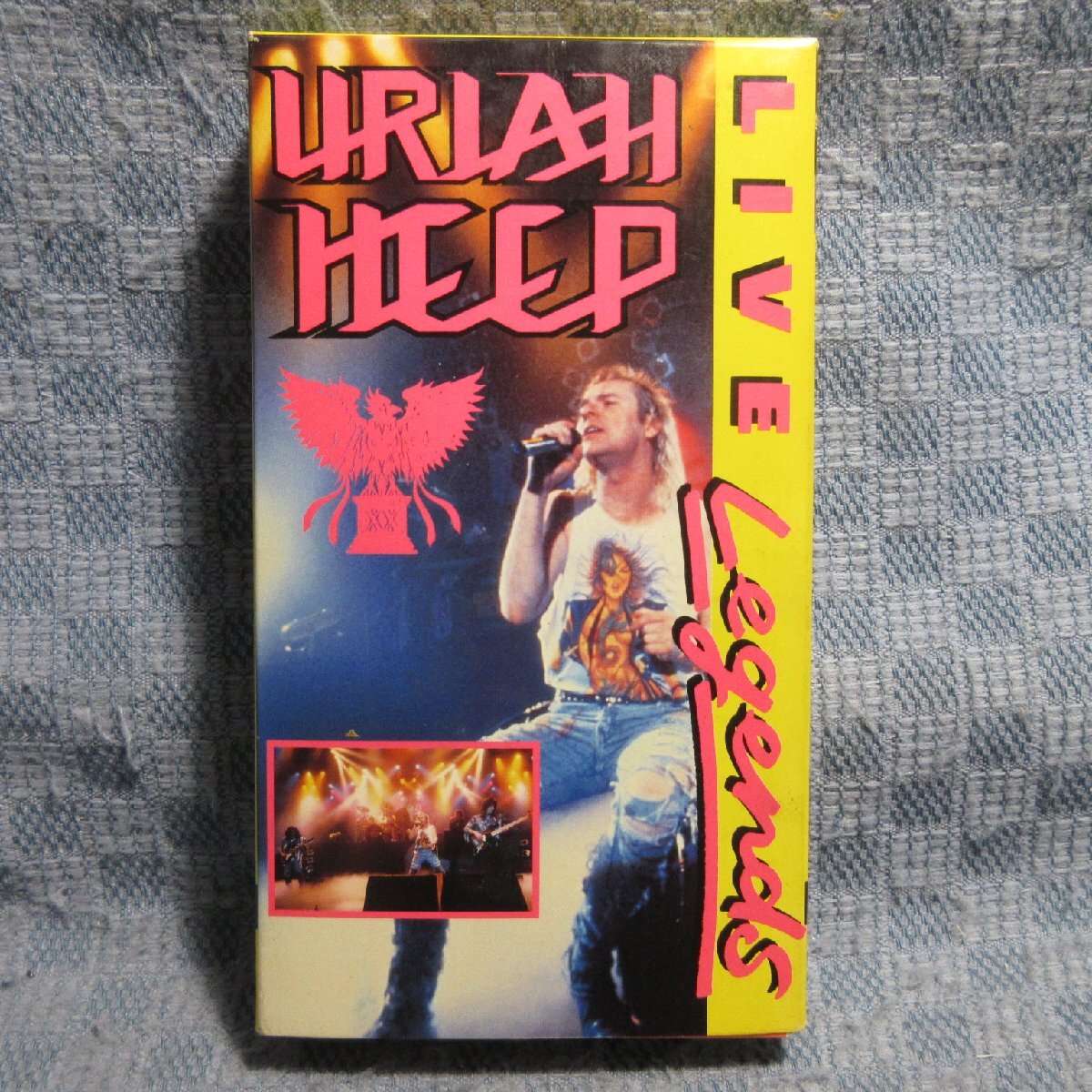 MA019●VAVC-190「ユーライア・ヒープ・ライヴ 20周年記念コンサート(URIAH HEEP LIVE Legends)」VHSビデオ拍卖