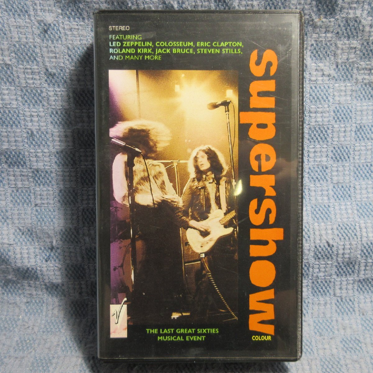 MA017●TT90-1188HI「スーパー・ショウ(supershow)E.クラプトン/L.ツェッペリン/J.ブルース/S.スティルス/etc.」VHSビデオ拍卖