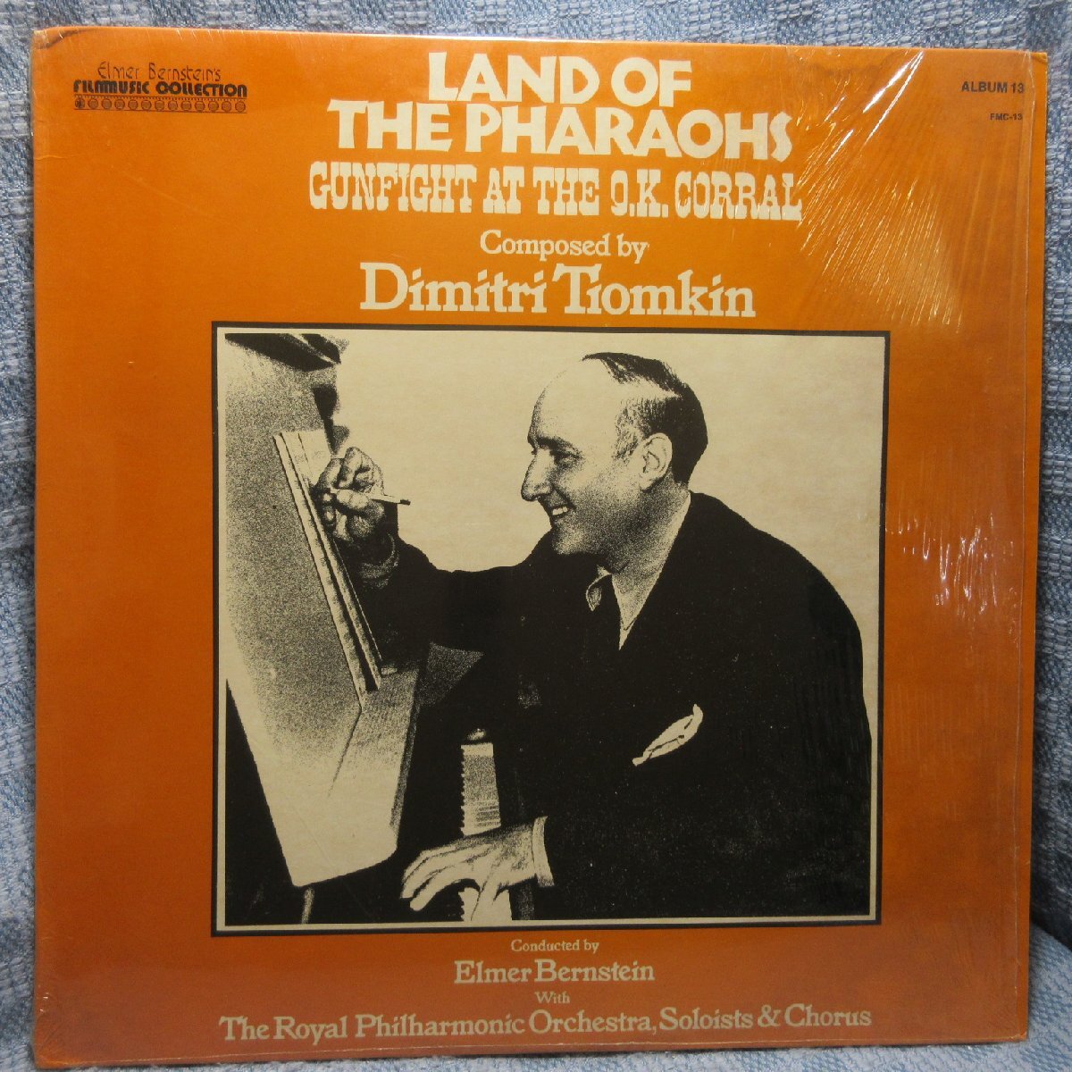 VA440●FMC-13 DIMITRI TIOMKIN ディミトリー・ティオムキン「Land of the Pharaohs ピラミッド」LPレコード(アナログ盤)輸入盤拍卖