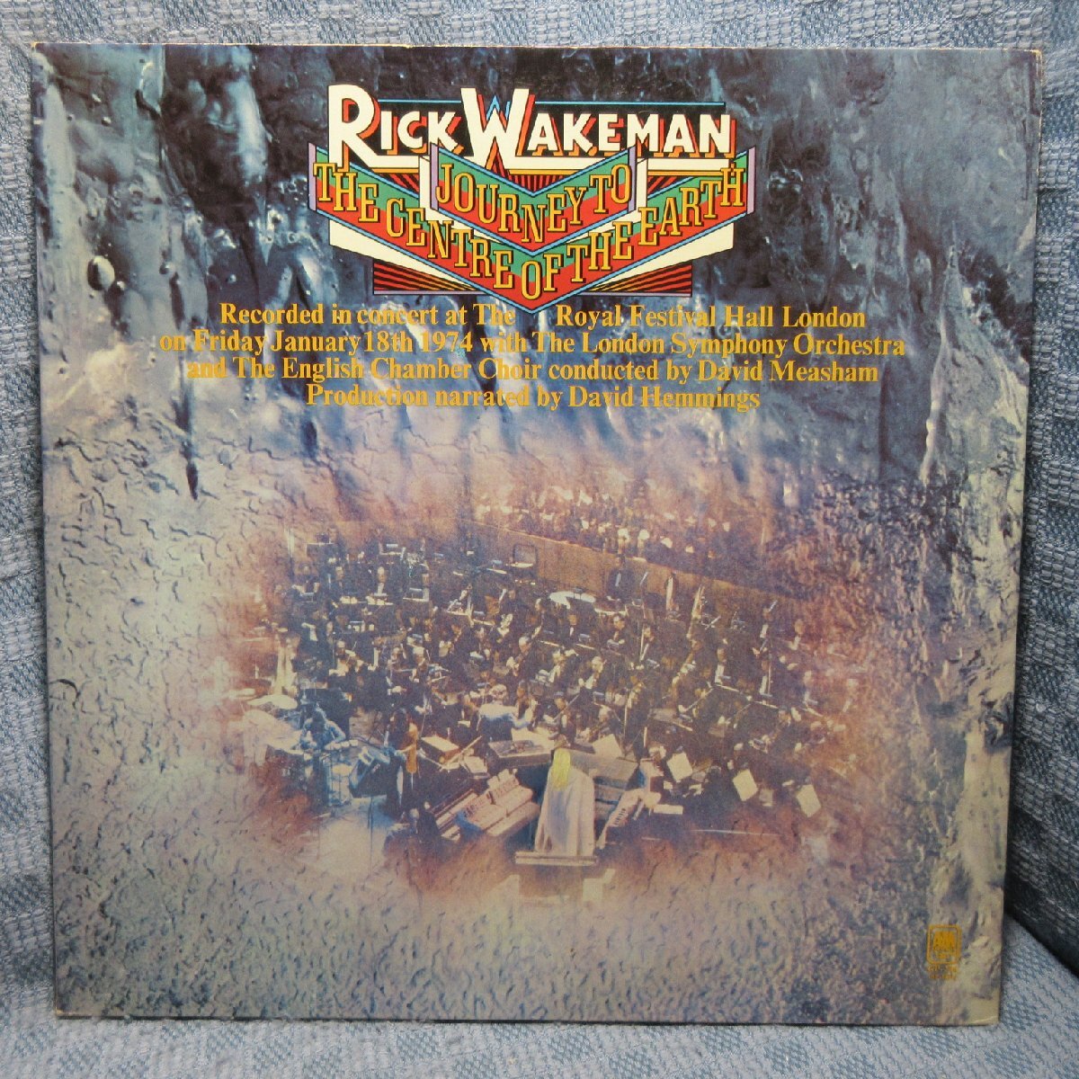 VA441●GP-226 リック・ウェイクマン RICK WAKEMAN「地底探検 Journey To The Centre OF The Earth」LPレコード(アナログ盤)拍卖