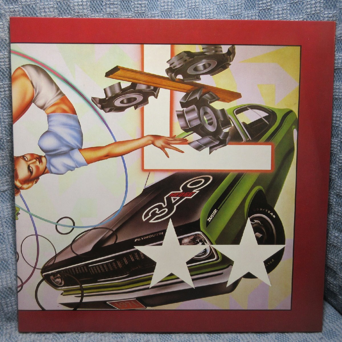 VA441●P-11463 ザ・カーズ THE CARS「ハートビート・シティ HEARTBEAT CITY」LPレコード(アナログ盤)拍卖