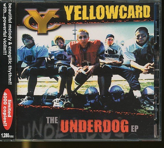 JA969●YELLOW CARD「THE UNDERDOG EP」帯付きCD拍卖