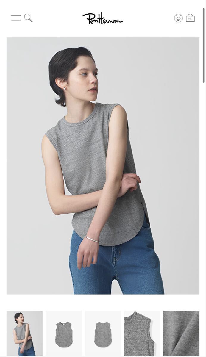 RHCロンハーマン別注 FilMelange フィルメランジェ タンクトップ拍卖