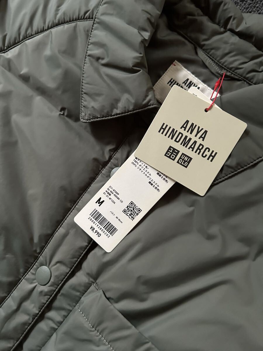 UNIQLO アニヤハインドマーチ コラボ パフテックシャツジャケット拍卖