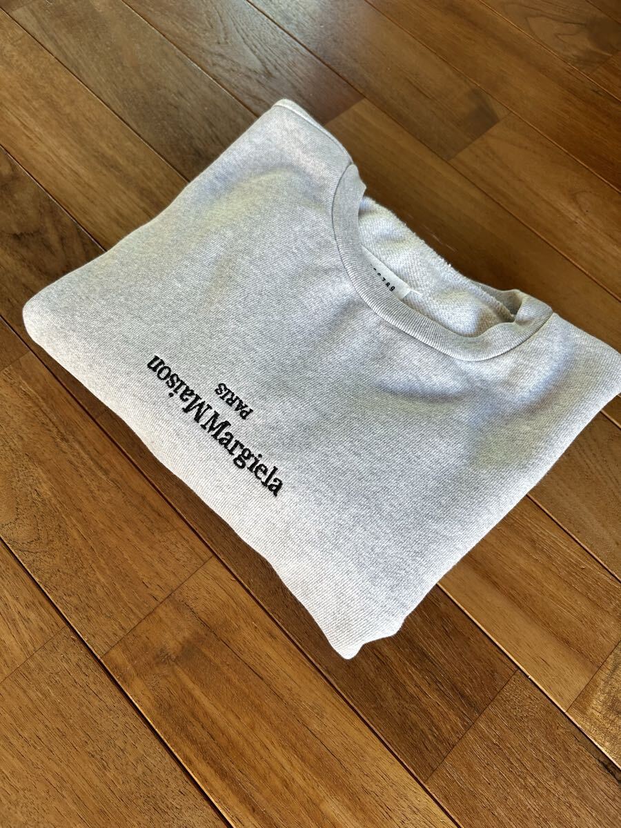 メゾン・マルジェラ 反転 ロゴ刺繍 スウェット シャツ拍卖