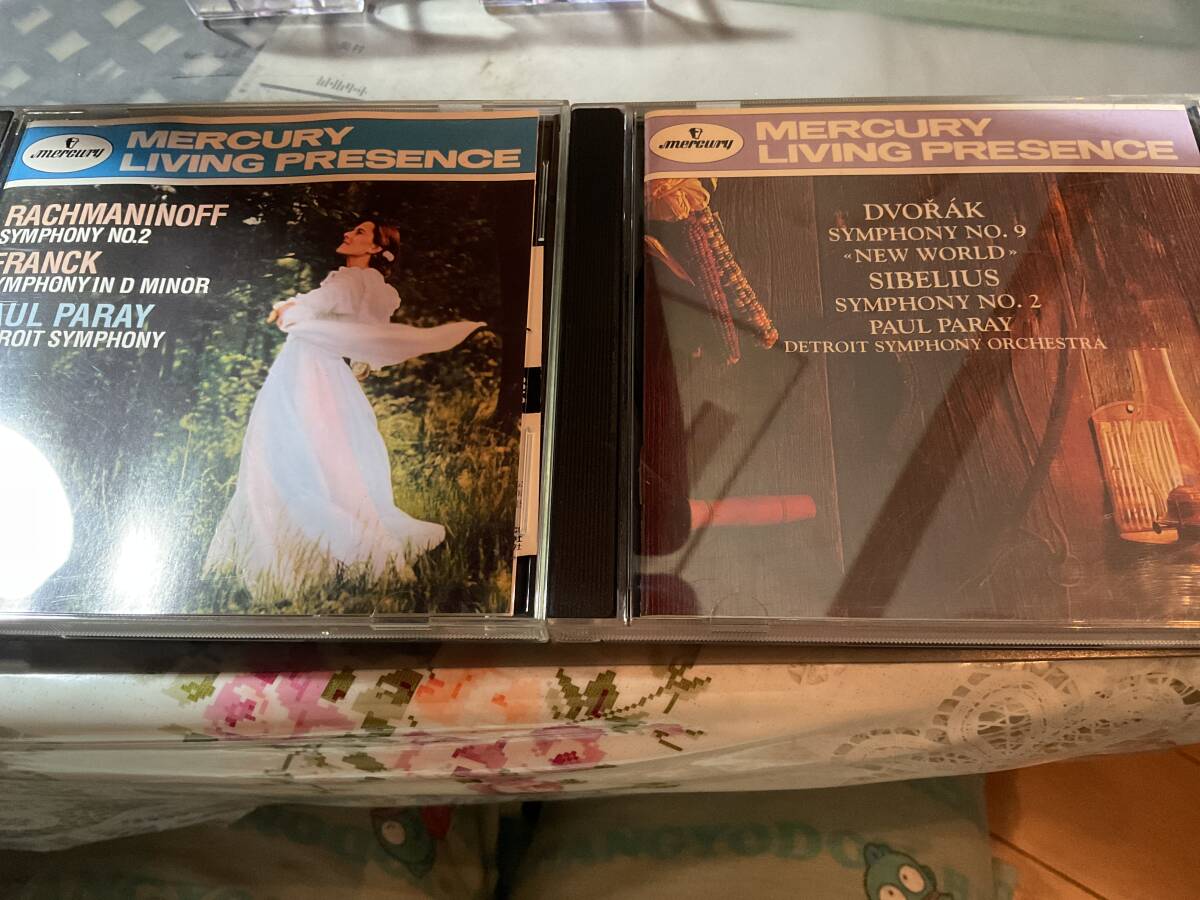 oパレー   ラフマニノフ フランク シベリウス ドボルザーク 交響曲  デトロイト交響楽団拍卖