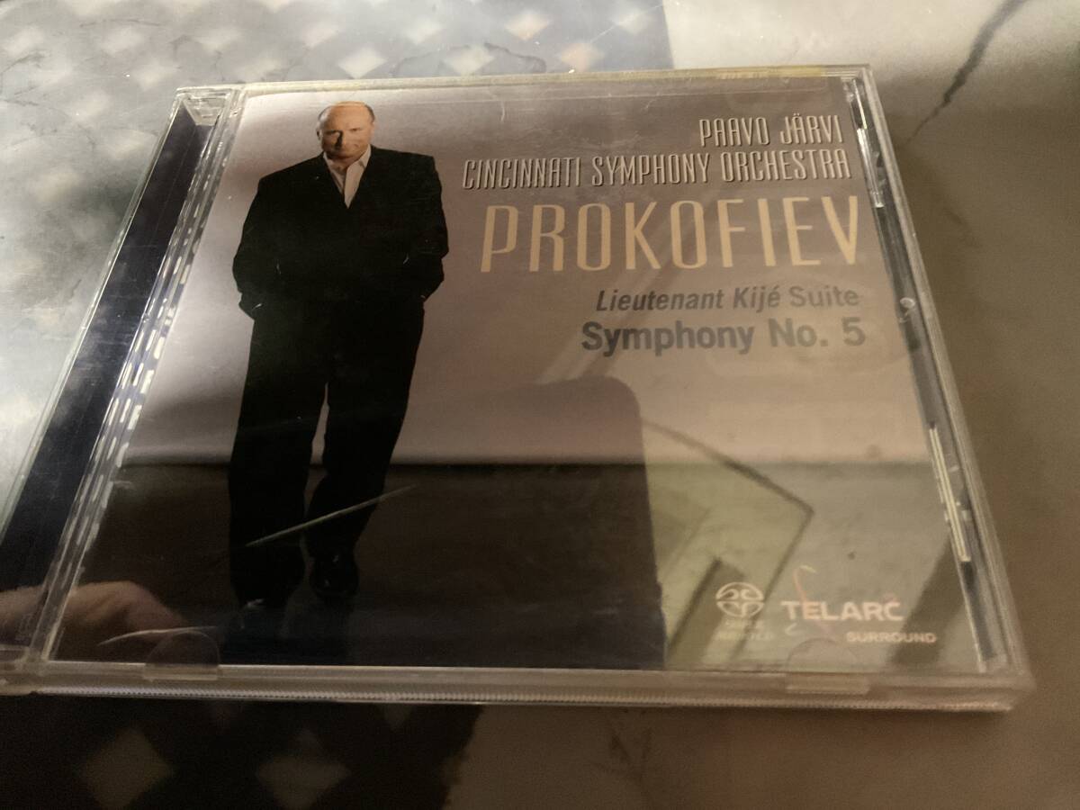 oSACD パーヴォ ヤルヴィ   プロコフィエフ  交響曲第5 キージェ中尉  シンシナティ交響楽団拍卖