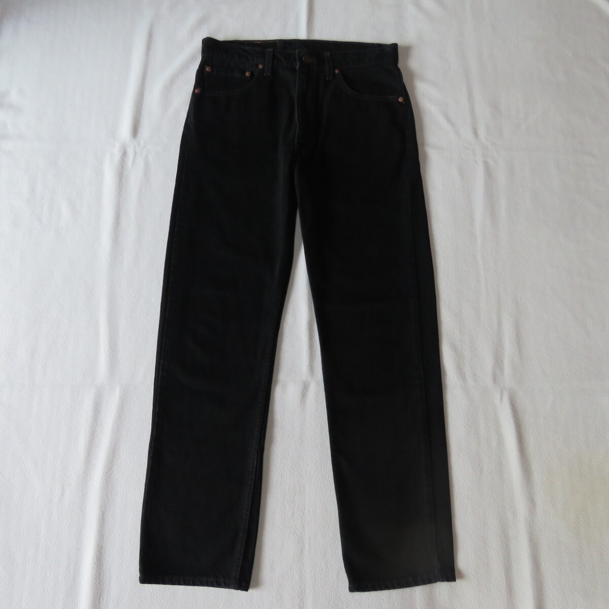 リーバイス 505 デニムパンツ ジーンズ ジーパン ブラック 黒 USA製 LEVI'S 90s 34拍卖
