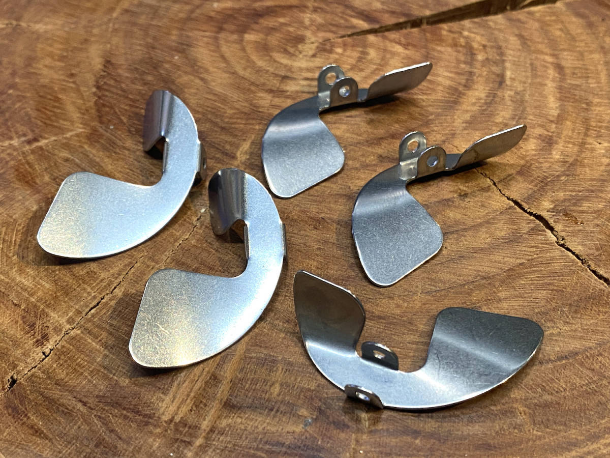 ビッグスイッシャー & ビッグベイト用 非対称 ペラ 5個セット 反時計回り 検/ピーコックバス 怪魚 ハイローラー リップローラー no.2拍卖