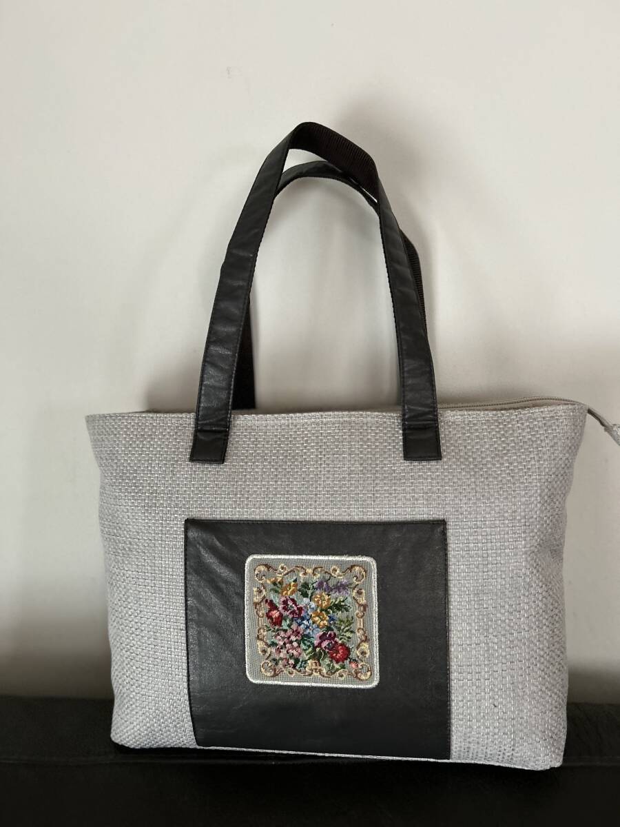 超美品久家道子 プチポアントートバッグ拍卖