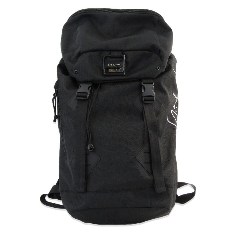 Yohji Yamamoto × NEW ERA ヨウジヤマモト バックパック HN-144-976 20SS RUCK SACK METAL LO ニューエラ ブラック 黒 61003604拍卖