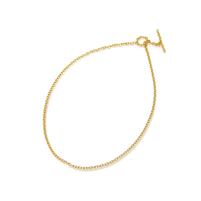 美品 Shihara シハラ ブレスレット K18YG Chain Bracelet 0601 レディース イエローゴールド Tバー 180mm チェーン 28010806拍卖