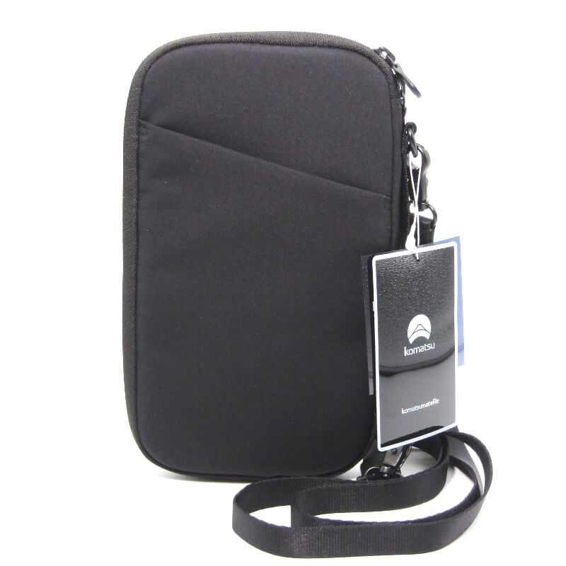 BEAUTY&YOUTH UNITED ARROWS ビューティアンドユース ショルダーバッグ 小松マテーレ スマート パスポートケース ブラック 黒 28010785拍卖