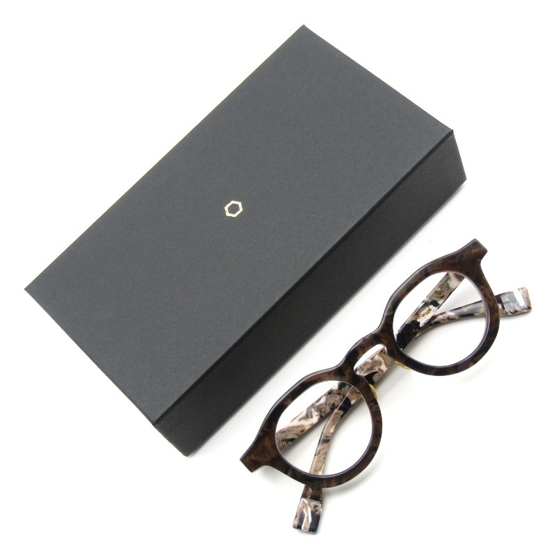 美品 Selenite セレナイト サングラス Dessert 日本製 デザート Limited 100本限定 セルロイド 8mm生地厚 3 Dark Mocha 65008537拍卖