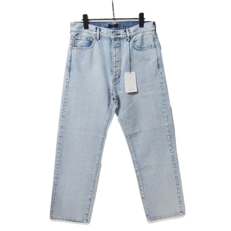 未使用 YLEVE イレーヴ 13.5oz DENIM STRAIGHT FADE 170-4240645 デニムパンツ セルビッジデニム インディゴ 3 タグ付き 27111157拍卖