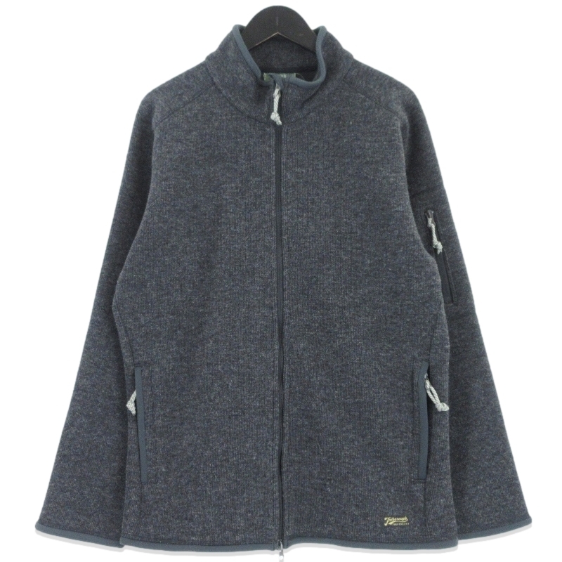 COLIMBO コリンボ ニットジャケット ストレッチ 内部フリース ストレッチ グレー XL 70016903拍卖