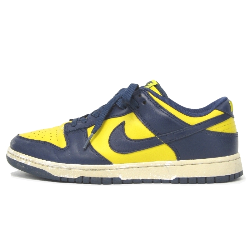 NIKE ナイキ 27.5cm DUNK LOW RETRO MICHIGAN DD1391-700 ダンク ロー レトロ ミシガン 2020年製 VARSITY MAIZE/MIDNIGHT NAVY 35004759拍卖