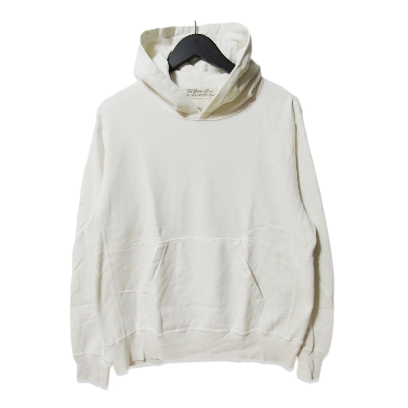REMI RELIEF レミレリーフ SP加工裏毛パーカー RN6002RM ヴィンテージ/ダメージ加工 プルオーバーパーカー ホワイト 白 M 27111223拍卖