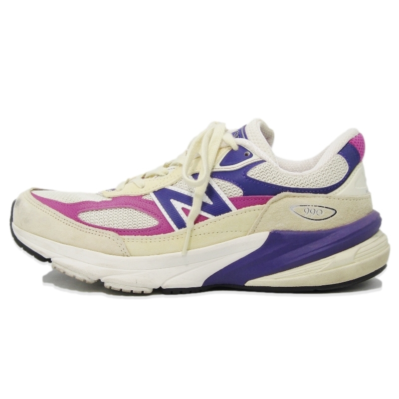 New Balance ニューバランス 27cm U990TD6 USA製 990v6 QS ランニングシューズ 米国製 スエード クイックストライク MAGENTA 35004790拍卖