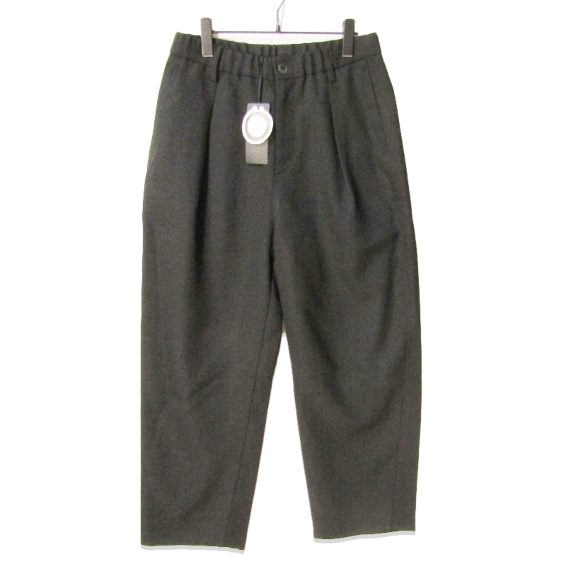 未使用 Upscape Audience アップスケープ オーディエンス イージーパンツ AUD3627 TECH ブラック 黒 S タグ付き 27111303拍卖