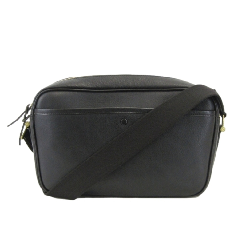 美品 Sinleathers シンレザーズ ショルダーバッグ compagno ミネルバボックス コンパーニョ ショルダーポーチ ブラック 黒 24005338拍卖