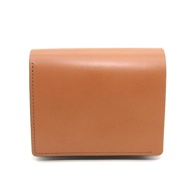 未使用 SOPHNET. ソフネット LEATHER WALLET SOPH-250086 二つ折り財布 レザーウォレット 牛革 日本製 BEIGE 28010935拍卖