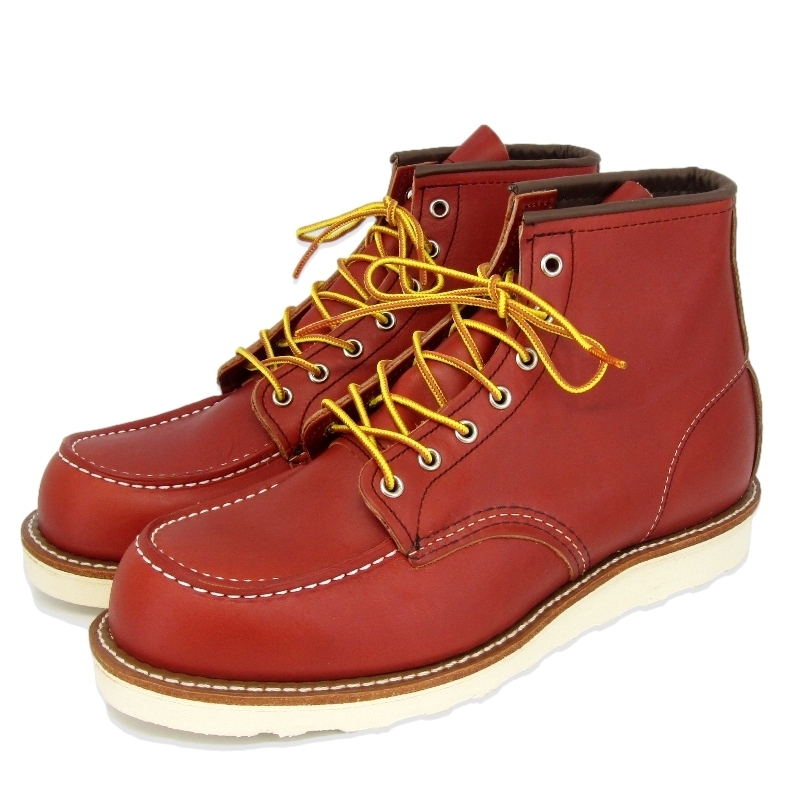 未使用 REDWING レッドウィング US10.5E 28.5cm モックトゥ 8875 アイリッシュセッター 6インチ クラシック 赤茶 オロラセット 35004808拍卖