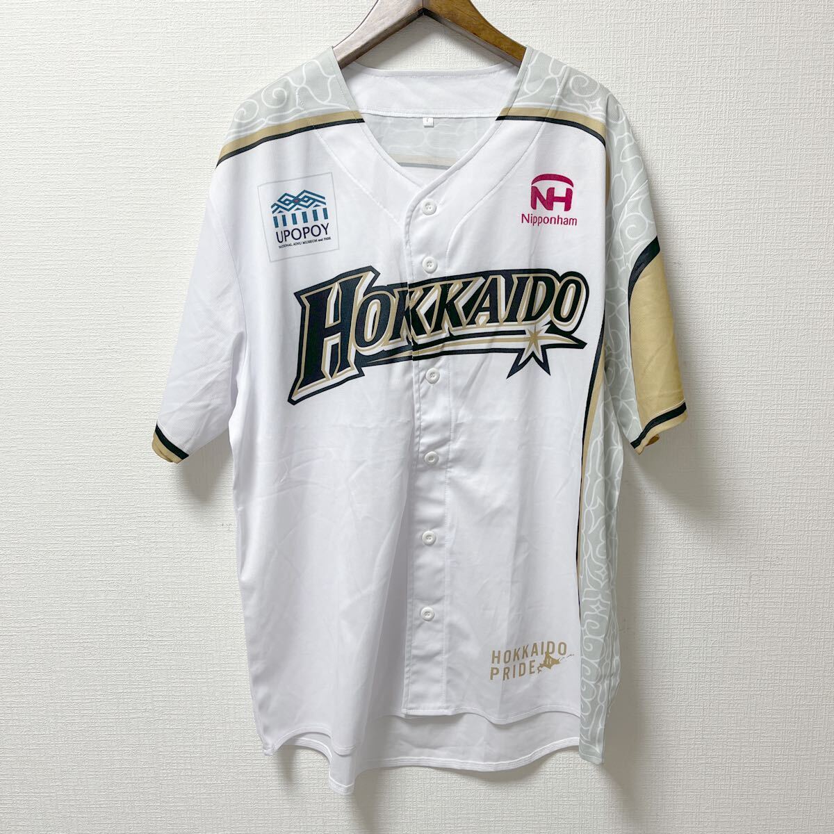 北海道日本ハムファイターズ レプリカユニフォーム フリーサイズ ポリエステル拍卖