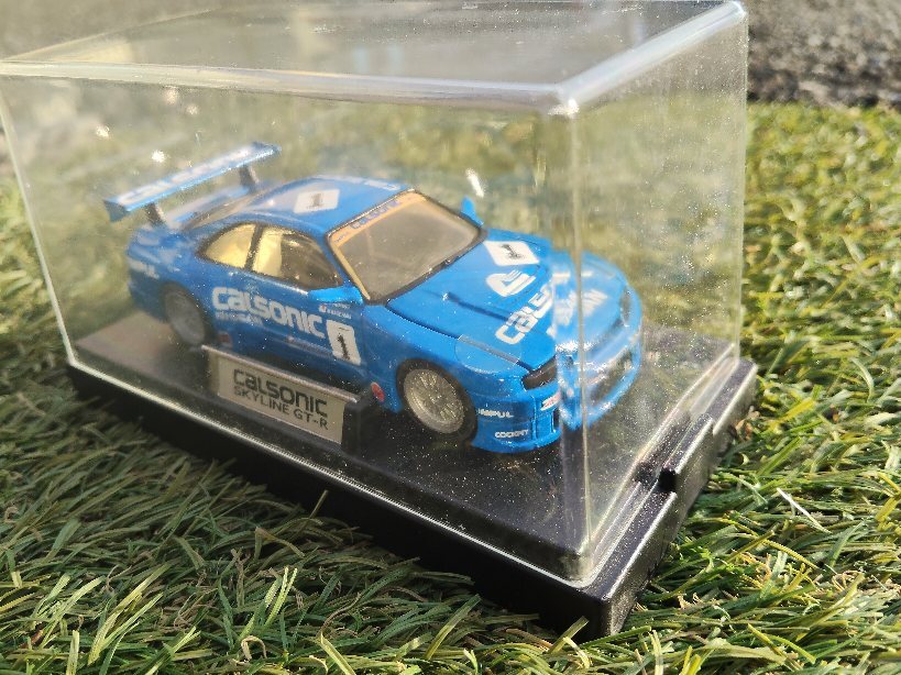 MTECHエムテック 1/43 カルソニックスカイライン GT-R ブルー レーシングモデルミニカー拍卖