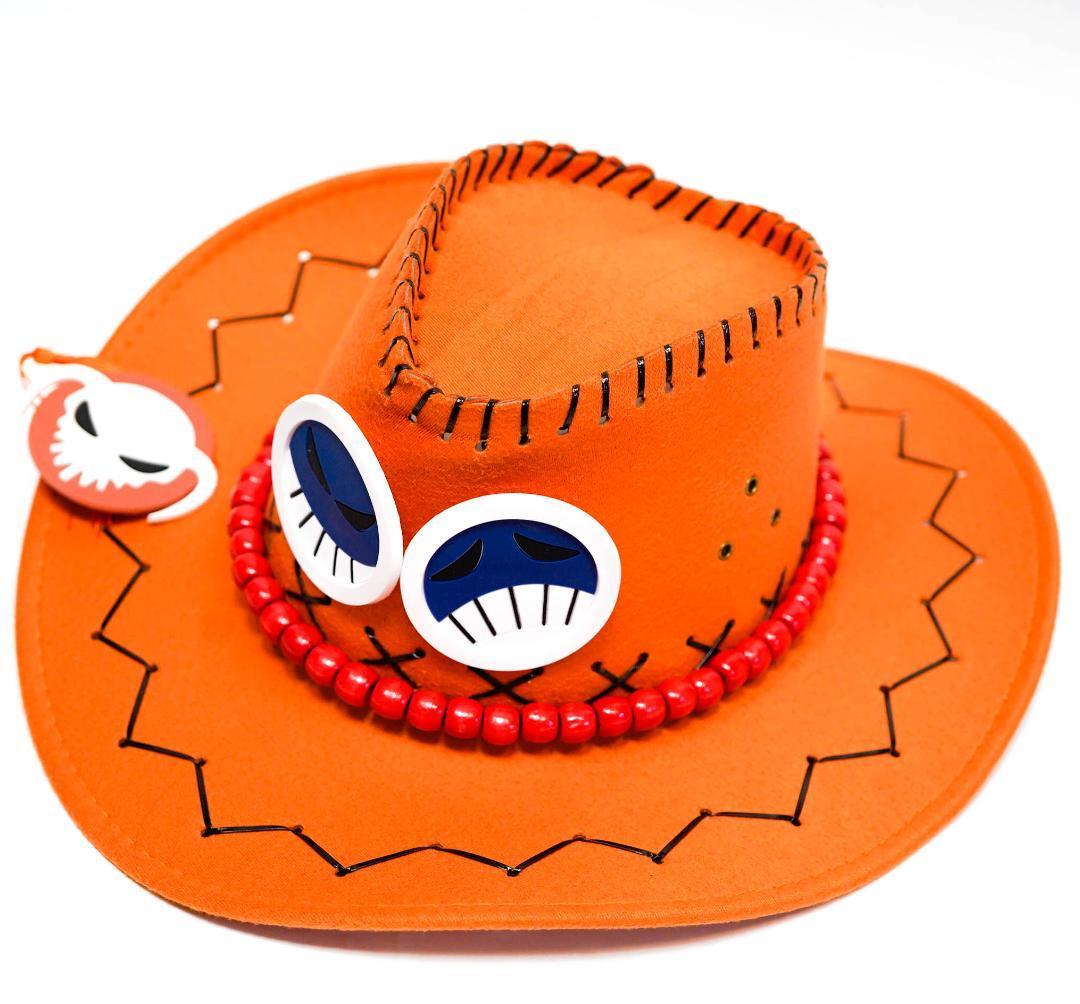 エース 帽子 ワンピース コスプレ 58cm ハット 大人用【残5のみ】拍卖