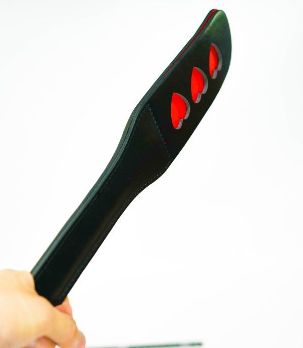 鞭 皮 むち 演劇 本格 ムチ 武器 ハート3連黒 ペット コスプレ 女王様拍卖