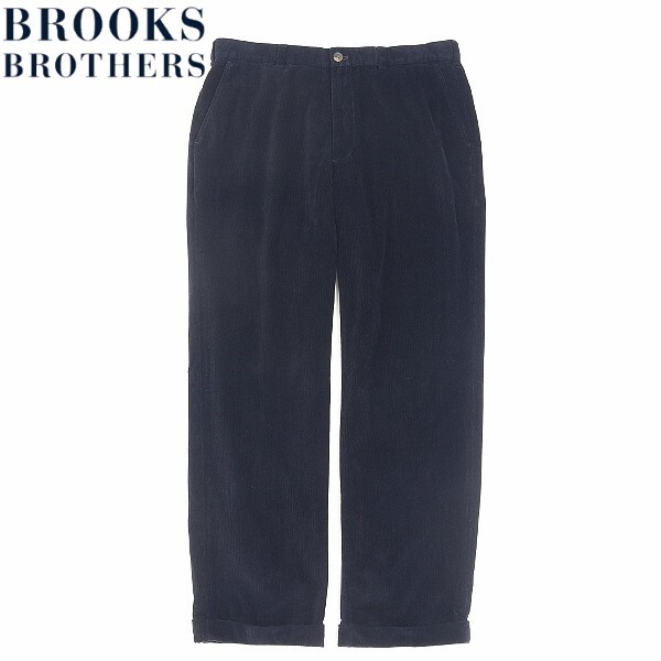 【HA326】◆BROOKS BROTHERS COUNTRY CLUB ブルックスブラザーズ コーデュロイ パンツ 紺 ネイビー 37拍卖