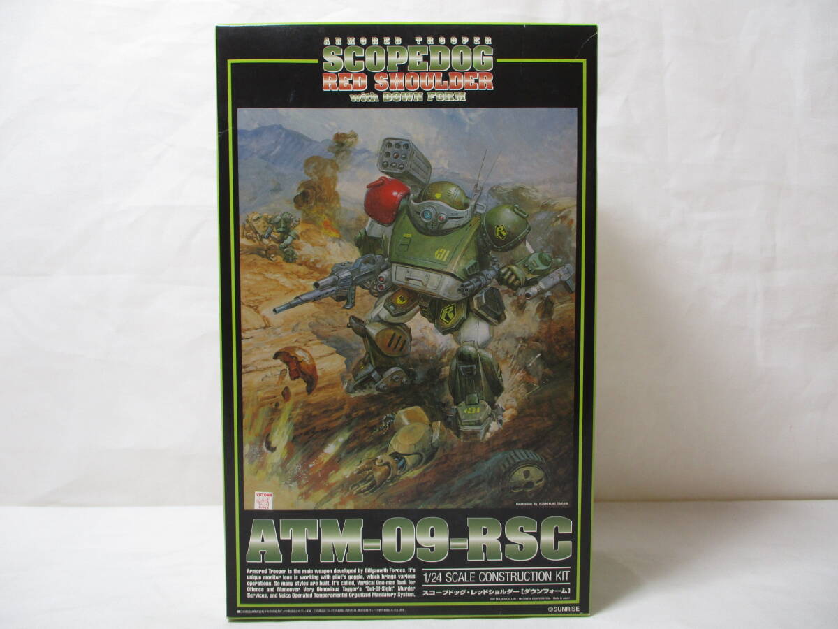 ウエーブ 装甲騎兵ボトムズ 1/24 ATM-09-RSC スコープドッグ・レッドショルダー(ダウンフォーム)   未組立品 拍卖