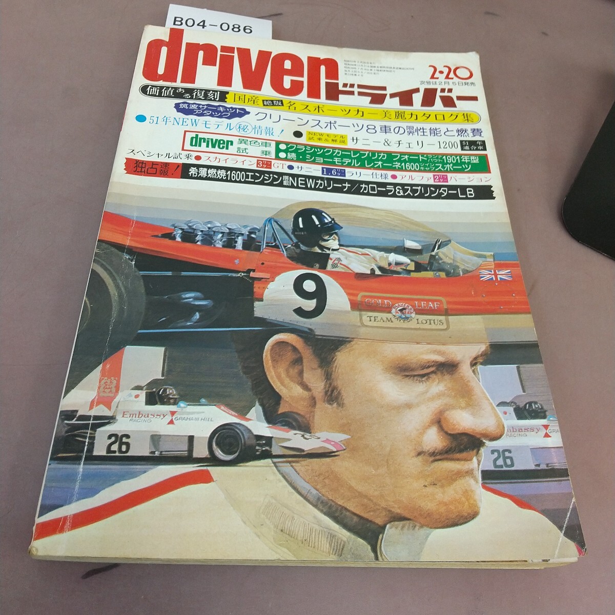 B04-086 ドライバー76.2.20 汚れあり拍卖