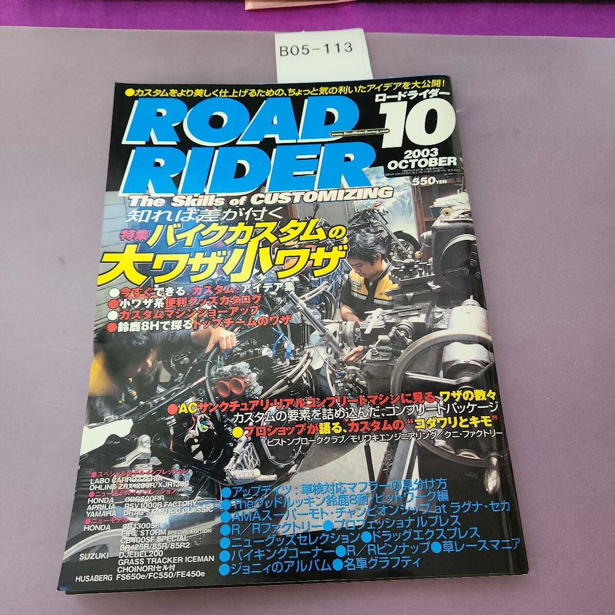 B05-113 ROADRIDER 10 2003拍卖