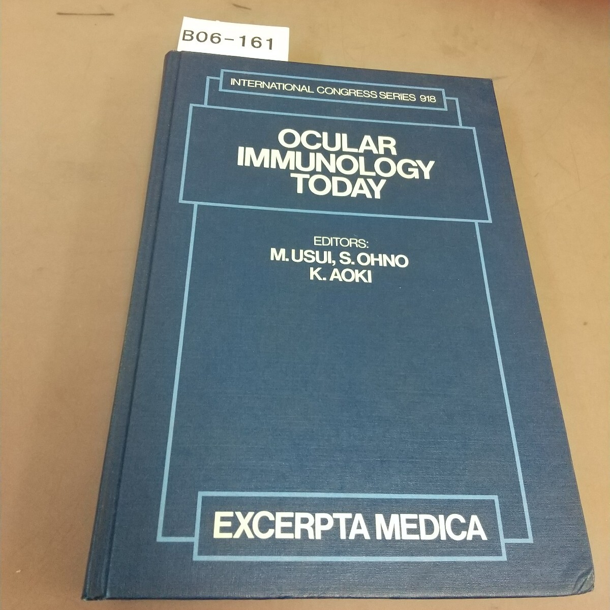 B06-161 OCULAR IMMUNOLOGY TODAY拍卖
