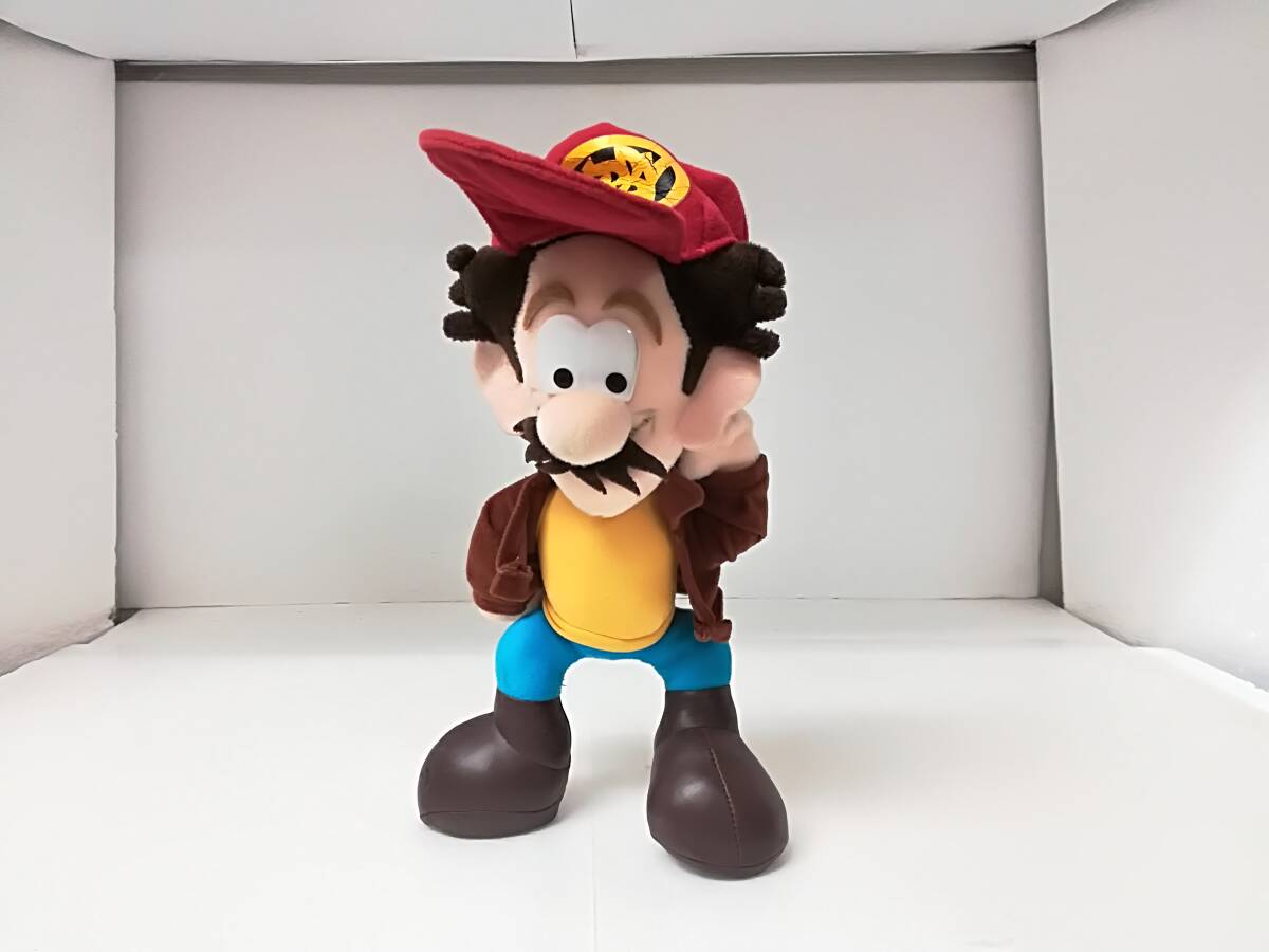 ■中古 ダービースタリオン DERBY STALLION 調教師 ぬいぐるみ 全長約30㎝ 非売品 景品 競馬 ゲーム拍卖