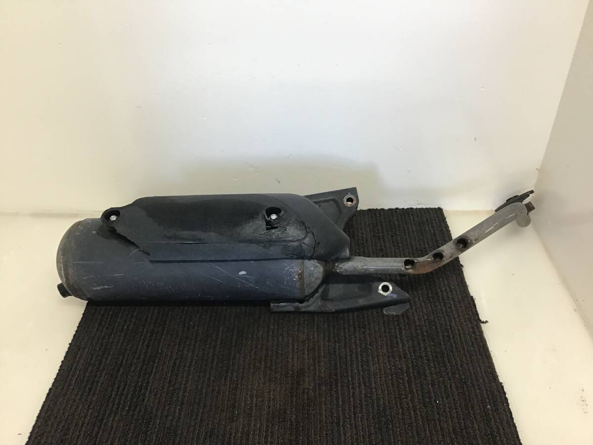 岐阜発 HONDA/Dio/AF62/純正マフラー/パーツ/部品/ホンダディオ/カバー割れあり/サビあり/現状品 R6 9/13拍卖