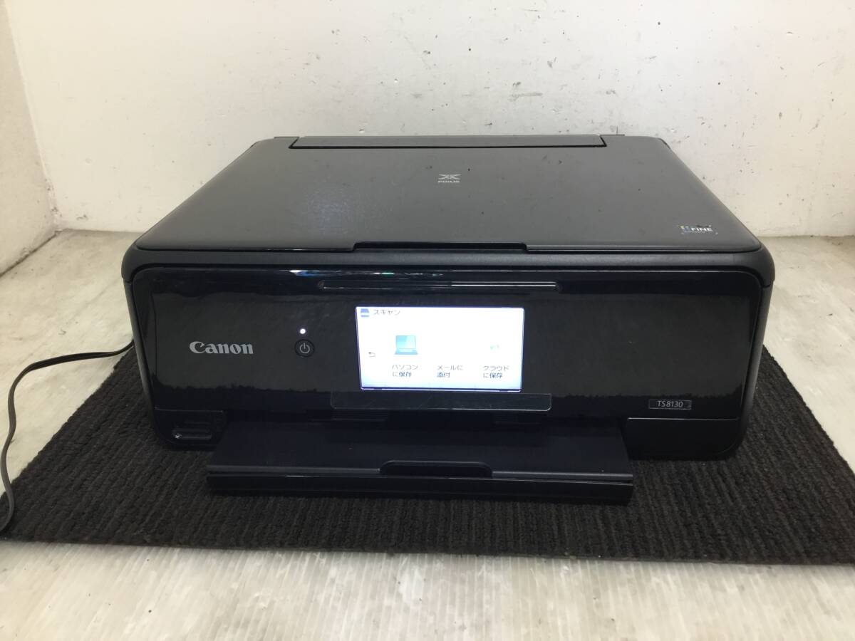 △ v 岐阜発/ Canon/ キャノン/ PIXUS/ TS8130/ インクジェットプリンター/ ジャンク/ 通電のみ確認/ 現状品/ R7.9/18 △拍卖