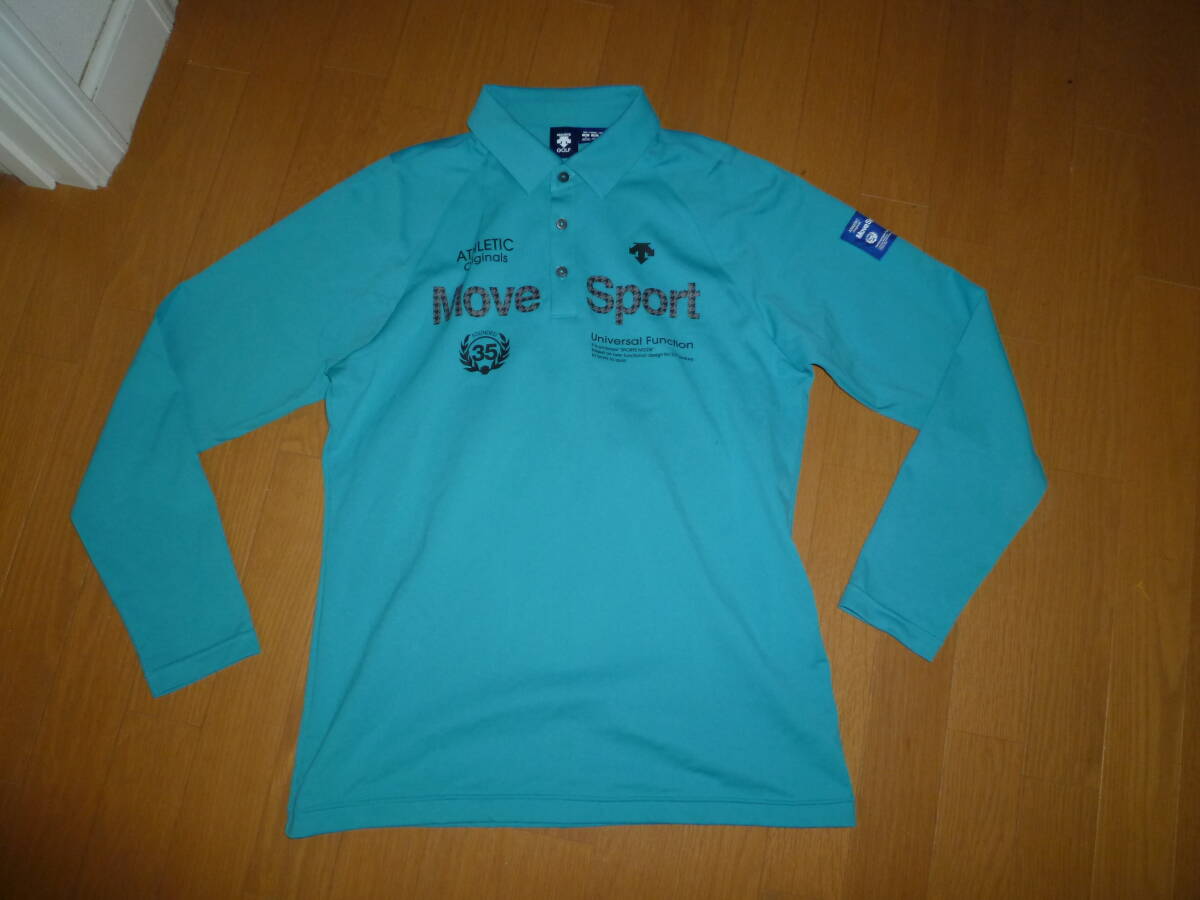 USED デサントゴルフ メンズ 長袖ポロシャツ DGMQJB15 O拍卖