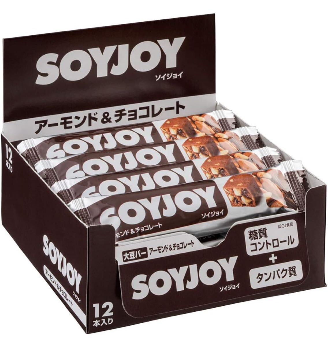 大塚製薬 ソイジョイ アーモンド&チョコレート 30g ×24個拍卖