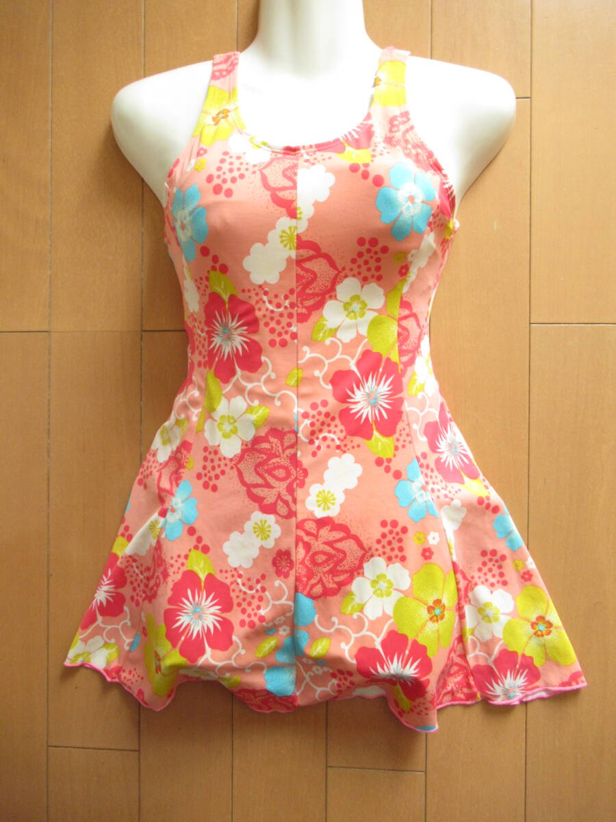 ★美品★ Yaeing 水着 スイムウェア ワンピース レディース XXLサイズ 170/92Aサイズ MLサイズ SW12977拍卖