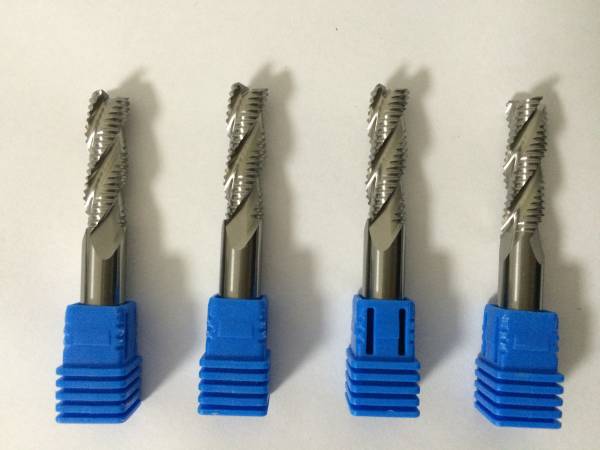 新品 RG 3枚刃 φ8 超硬 ラフィング エンドミル D8 粗加工 カッター 。拍卖