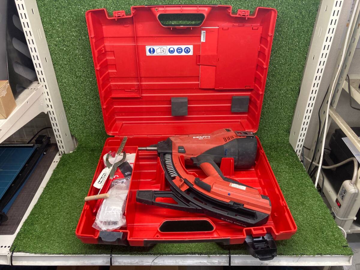 【中古品】★HILTI(ヒルティ) 電気・機械設備用 ガス式鋲打機 GX120 IT7TRZUSFLN6拍卖
