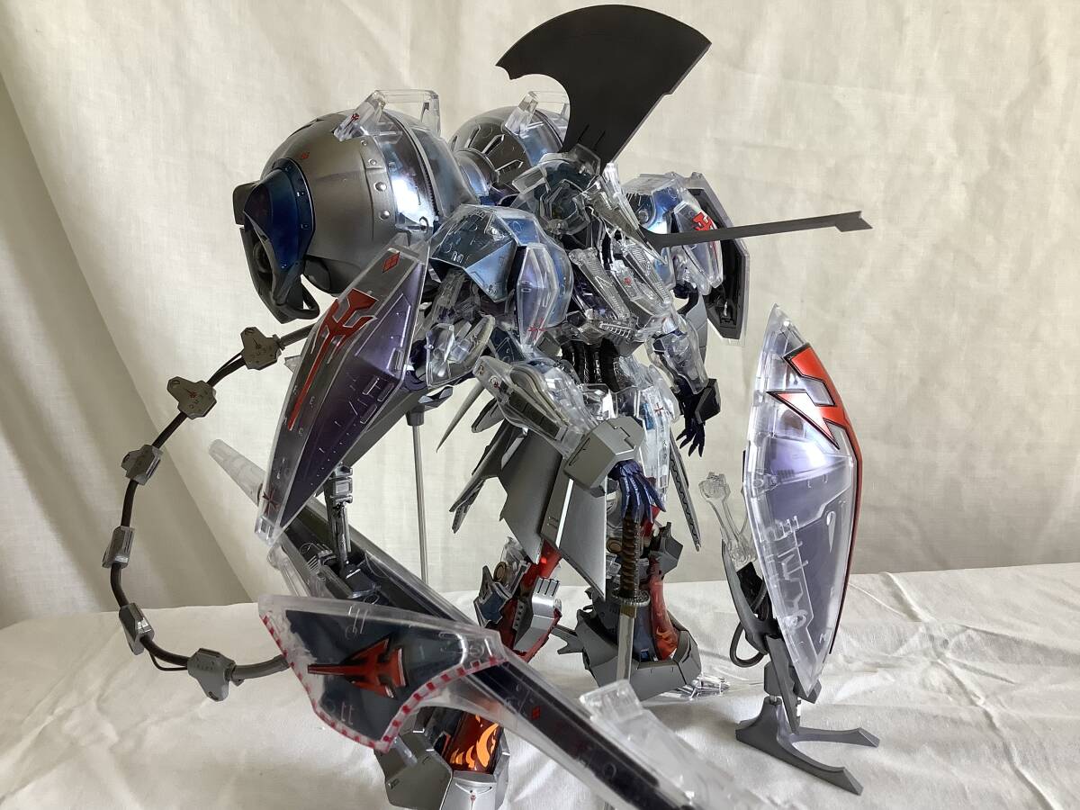 ボークス1/100IMSレッドミラージュインフェルノナパーム限定クリア版完成品検ガレージキットフィギュア永野護FSSエルガイム拍卖