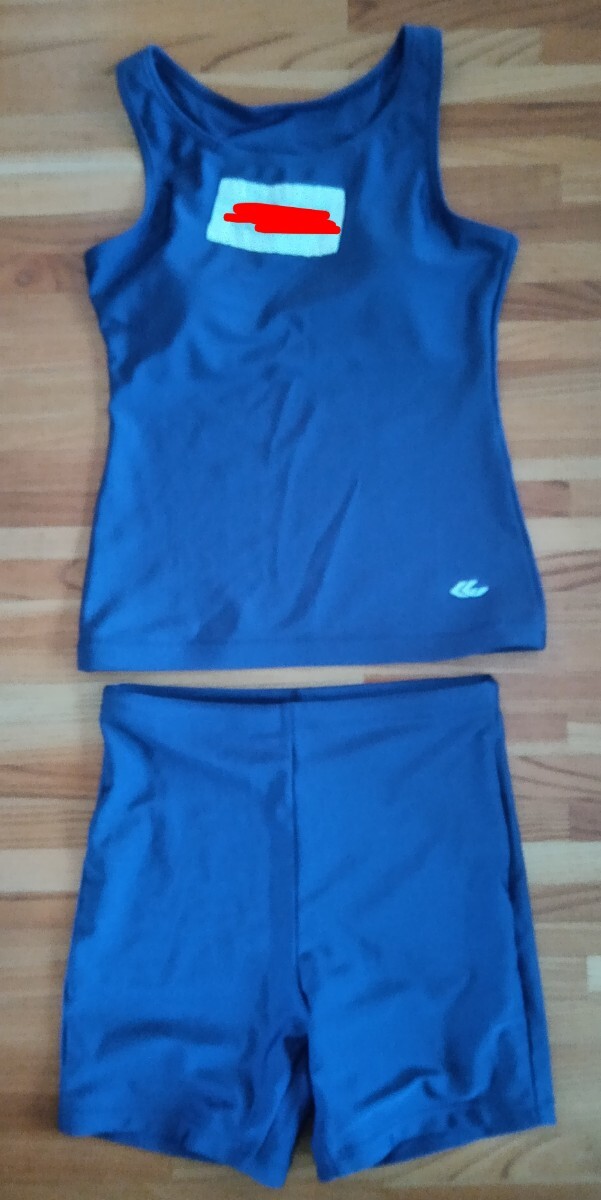 セパレート水着 M ガールズ ゼッケン記名あり拍卖