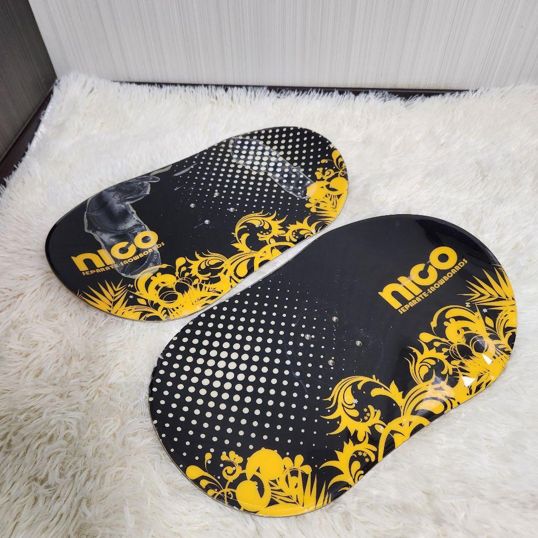 【新品価格3万超】nico セパレート スノーボード拍卖