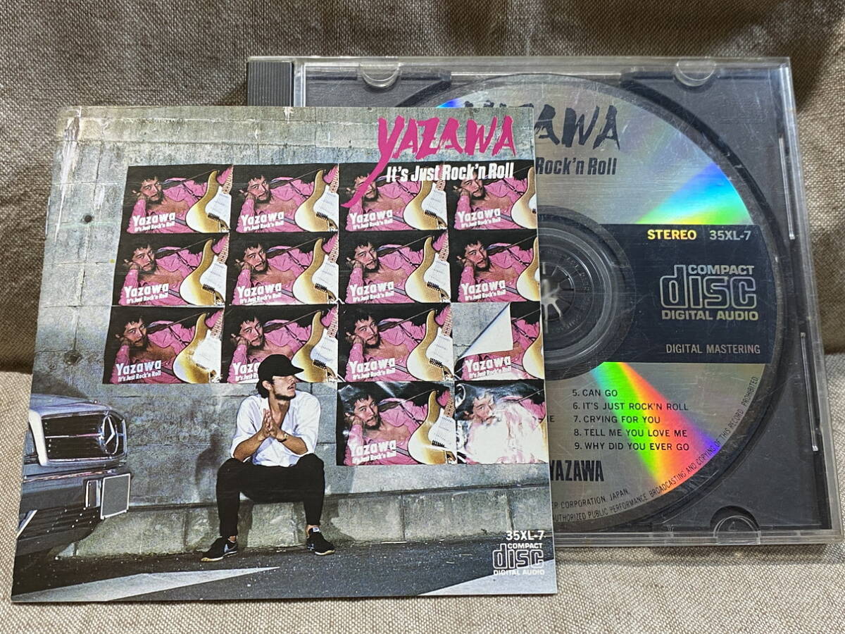 矢沢永吉 「YAZAWA It's Just Rock'n Roll」 35XL-7 CSR刻印 国内初版 税表記なし3500円盤 廃盤 レア盤拍卖