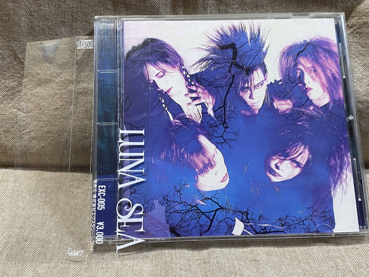 LUNA SEA インディーズ盤 EXTASY レコード 透明帯 EXC-005 廃盤 レア盤拍卖